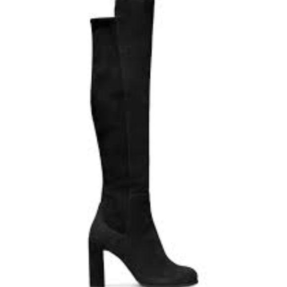 Stuart Weitzman Shoes - Stuart Weitzman NIB Alljill Suede Boot/Grey s9